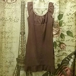 Adorable, suede like dress !!